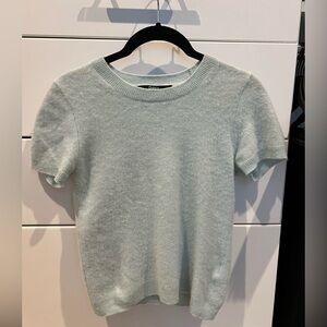 Quince Cashmere Tee Baby Blue